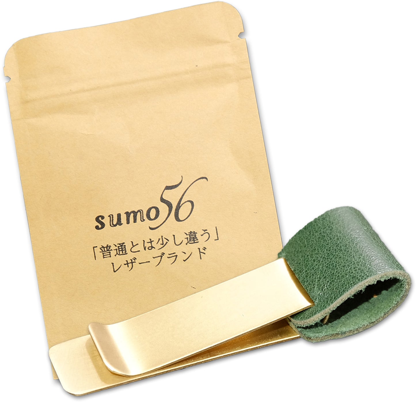 手帳向けレザーペンホルダー 手帳やメモ帳に取り付けできるレザー製ペンホルダー