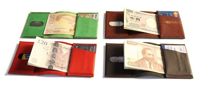 【在庫限り】Wrap Wallet組み立てレザークラフトキット【DIYキット】
